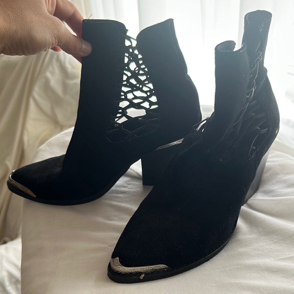 Suede Women's Ankle Boots